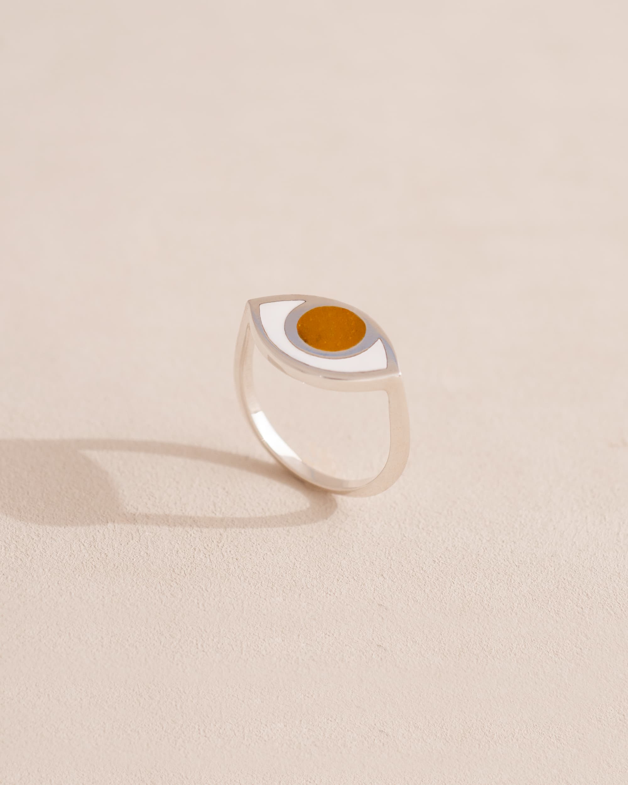 Third Eye ring - Mookaite - Silver