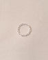 silver chain ring