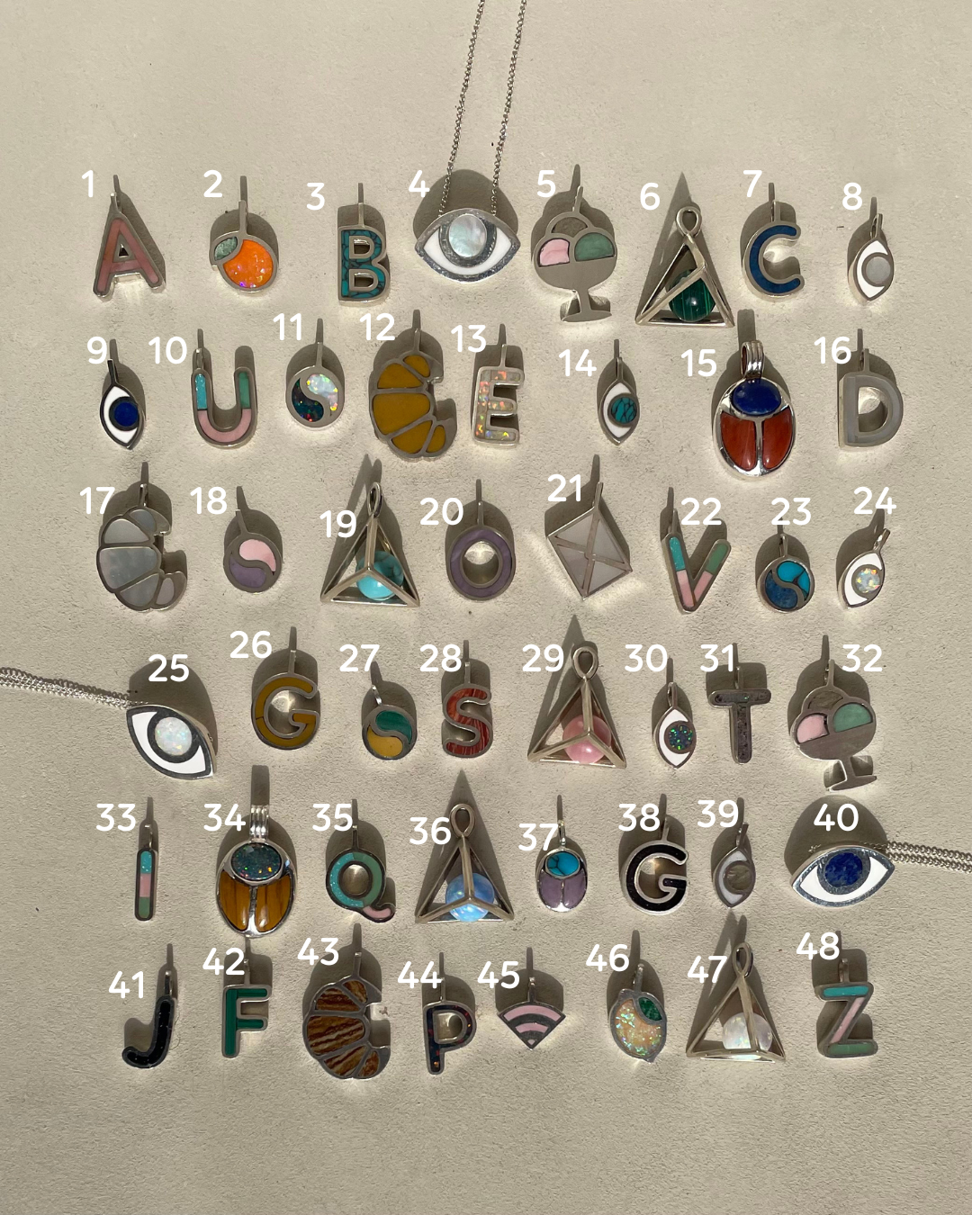 PIA Sale - Silver Pendants and Charms