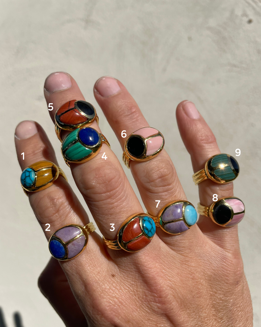 PIA sale - Vermeil Rings