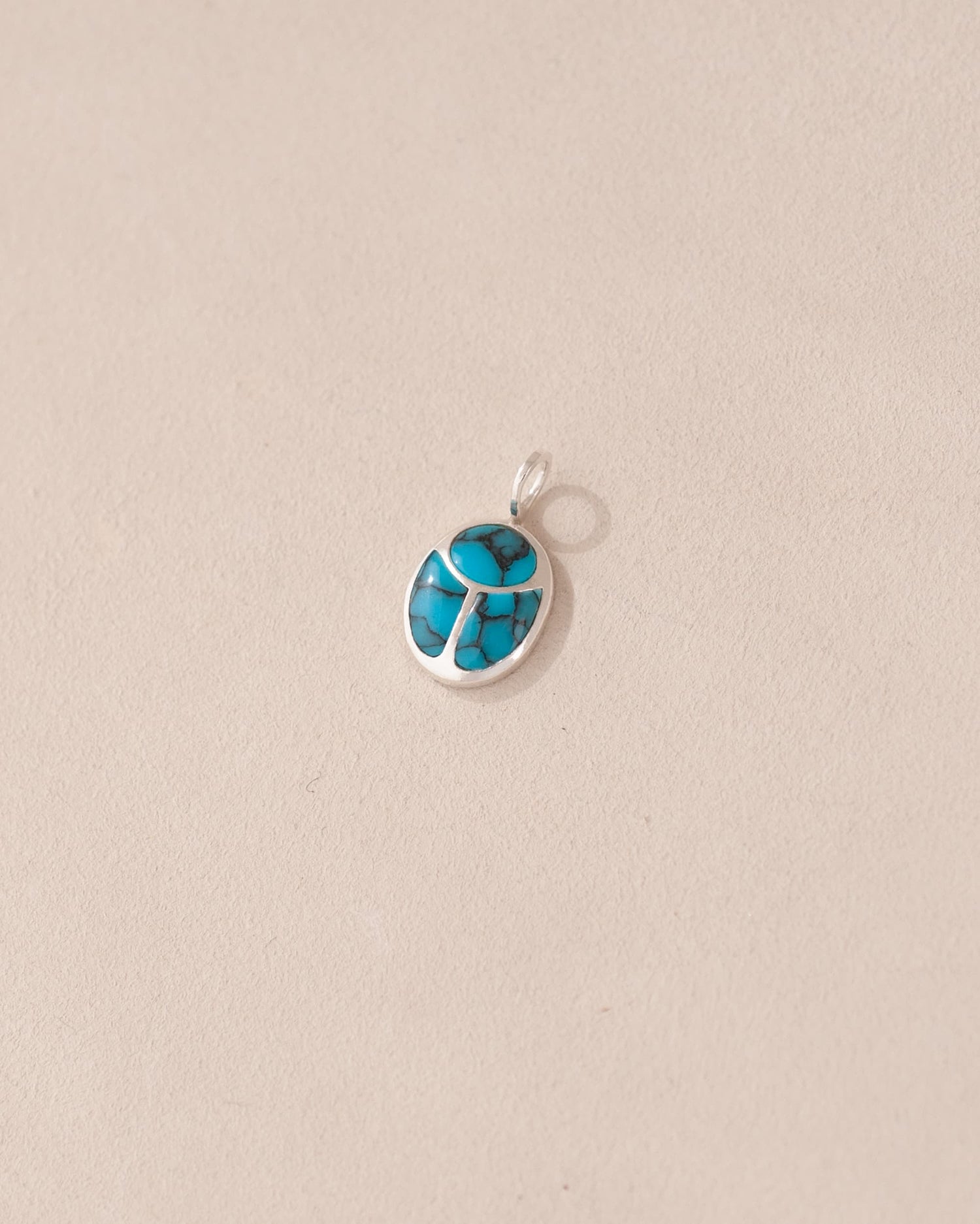 SunRa Charm - Turquoise - Silver