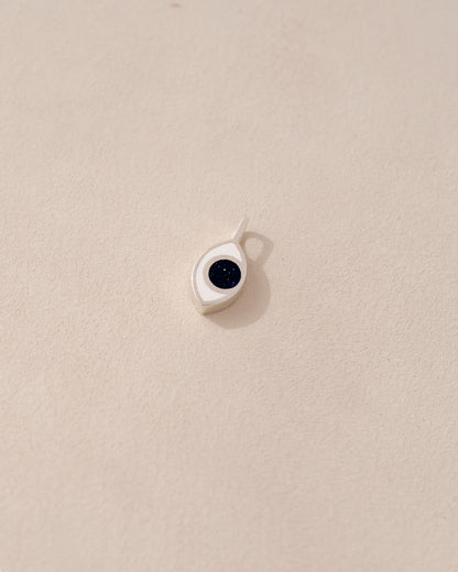 Dije de tercer ojo - Cornalina - Oro amarillo de 14 quilates