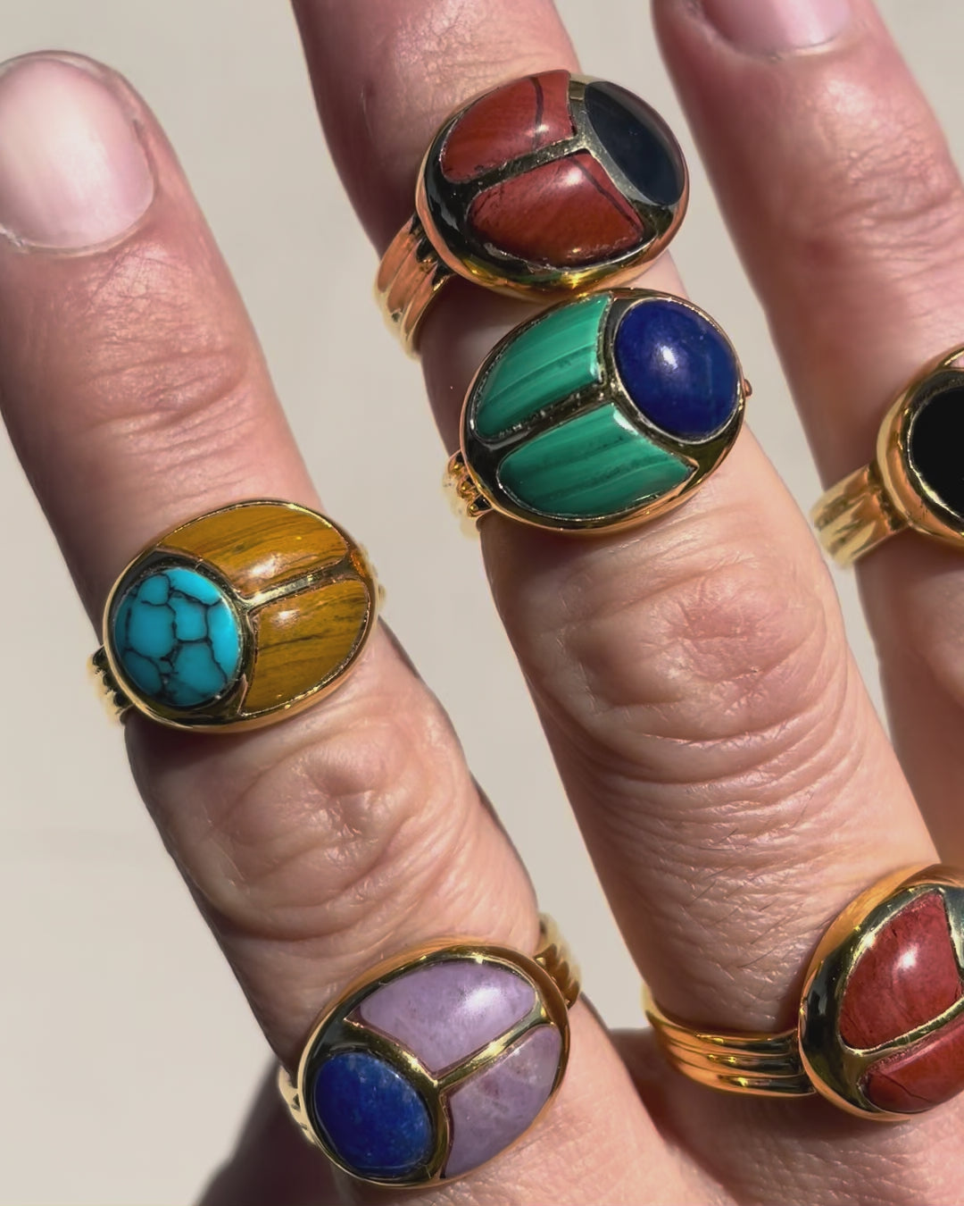 PIA sale - Vermeil Rings